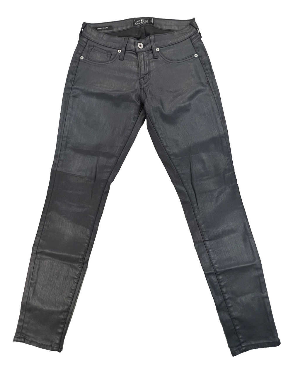 Lucky Brand Black Charlie Skinny Low-Rise Luxe Jeans (Women's 4/27)